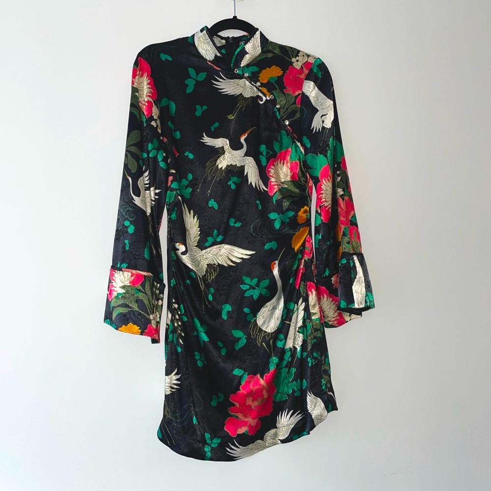 ZARA Silk Mini Dress